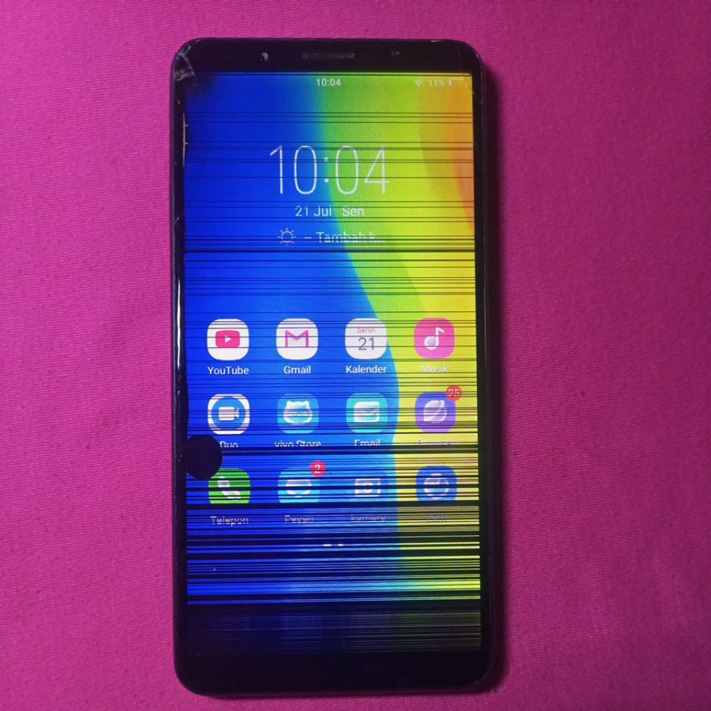 Vivo y71 4G ram 2/16gb hp second minus lcd