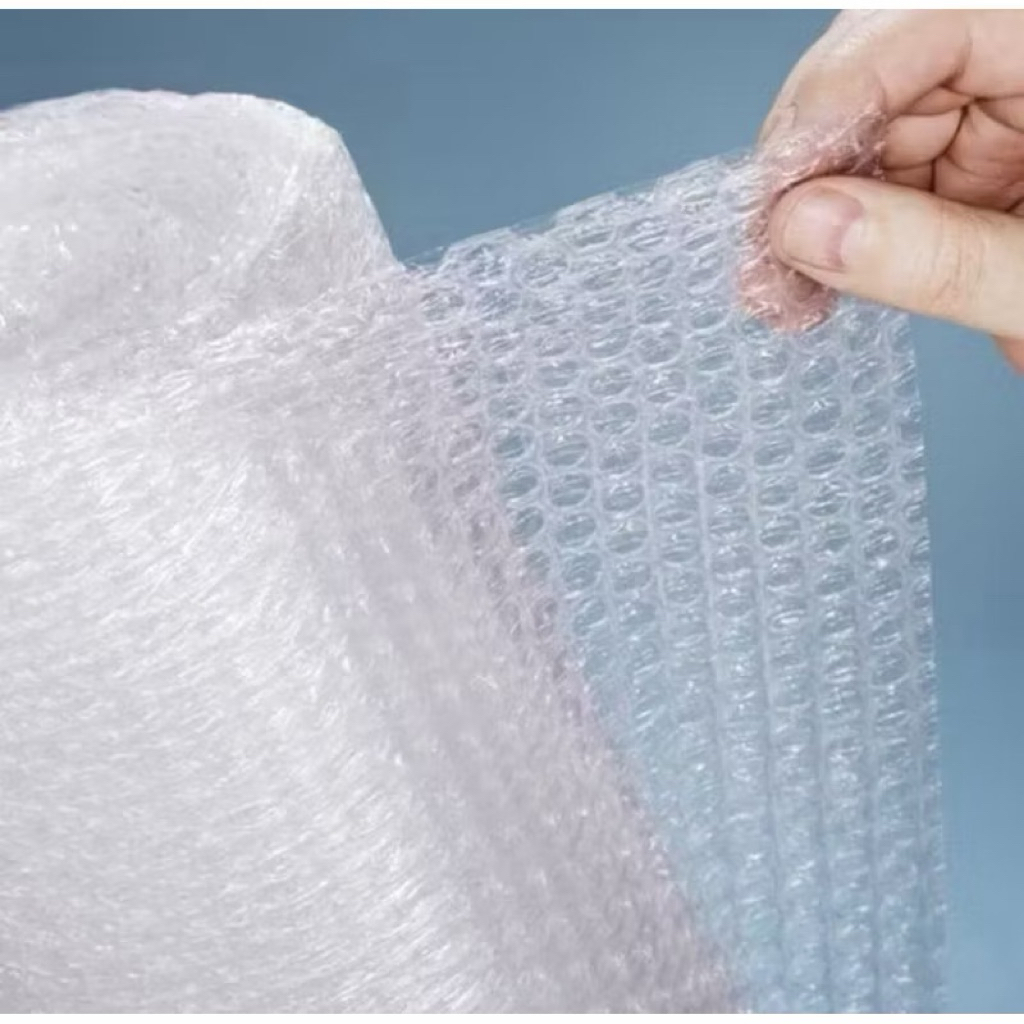 

Extra bubble wrap,tambahan packing agar lebih aman