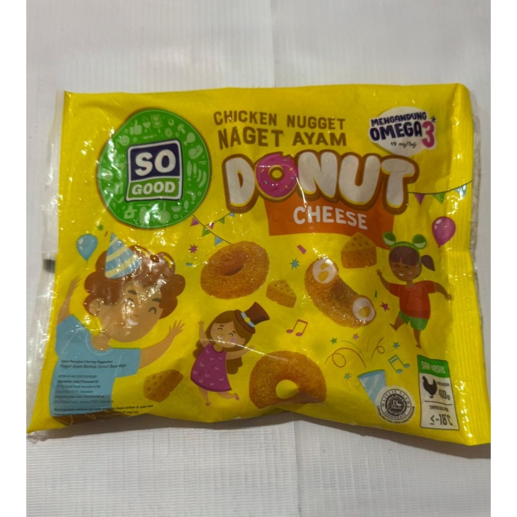

so good Donut cheese chicken nugget 400gram