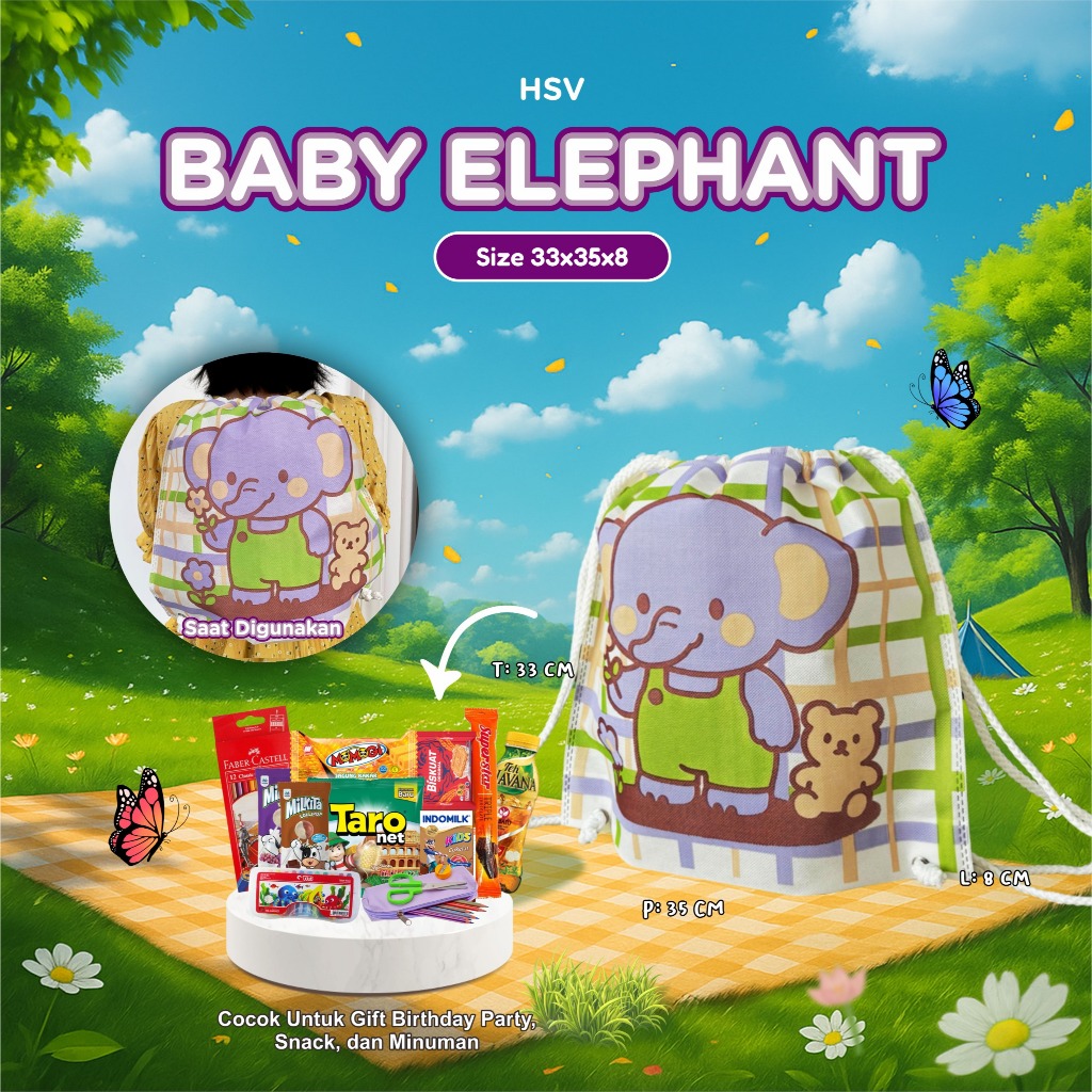 

TASECO [READY-BISA COD] Tas Ulang Tahun Anak Karekter Tas Souvenir Ulang Tahun Anak - Ransel Goodie Bag Ultah Anak 34x24x09 - Bisa Custom Nama