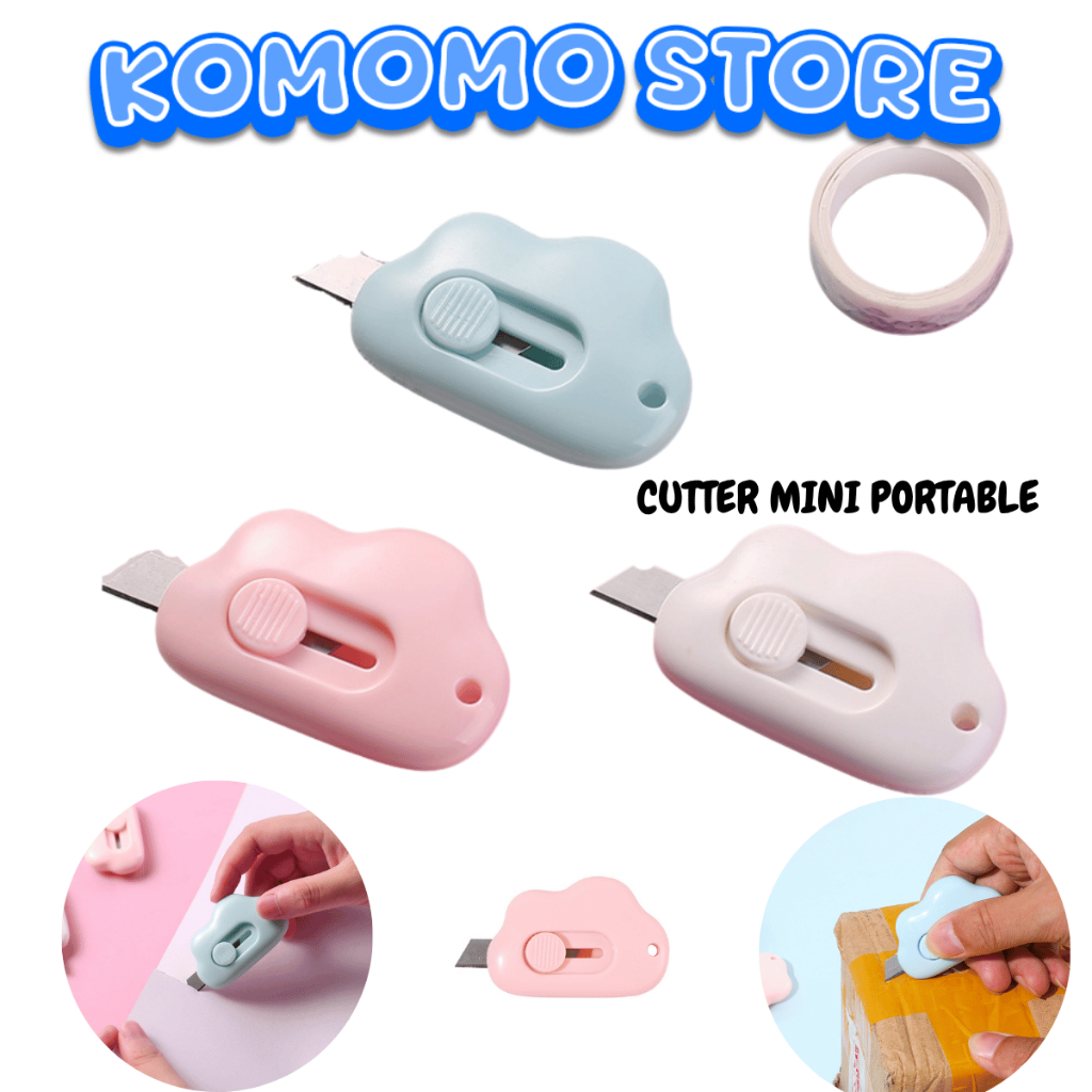 

KMM PISAU CUTTER MINI H442 MODEL AWAN ALAT BANTU POTONG KERTAS