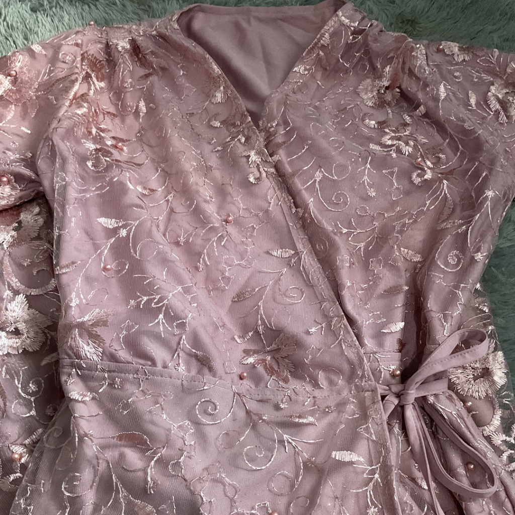 Dress Kebaya Soft Pink