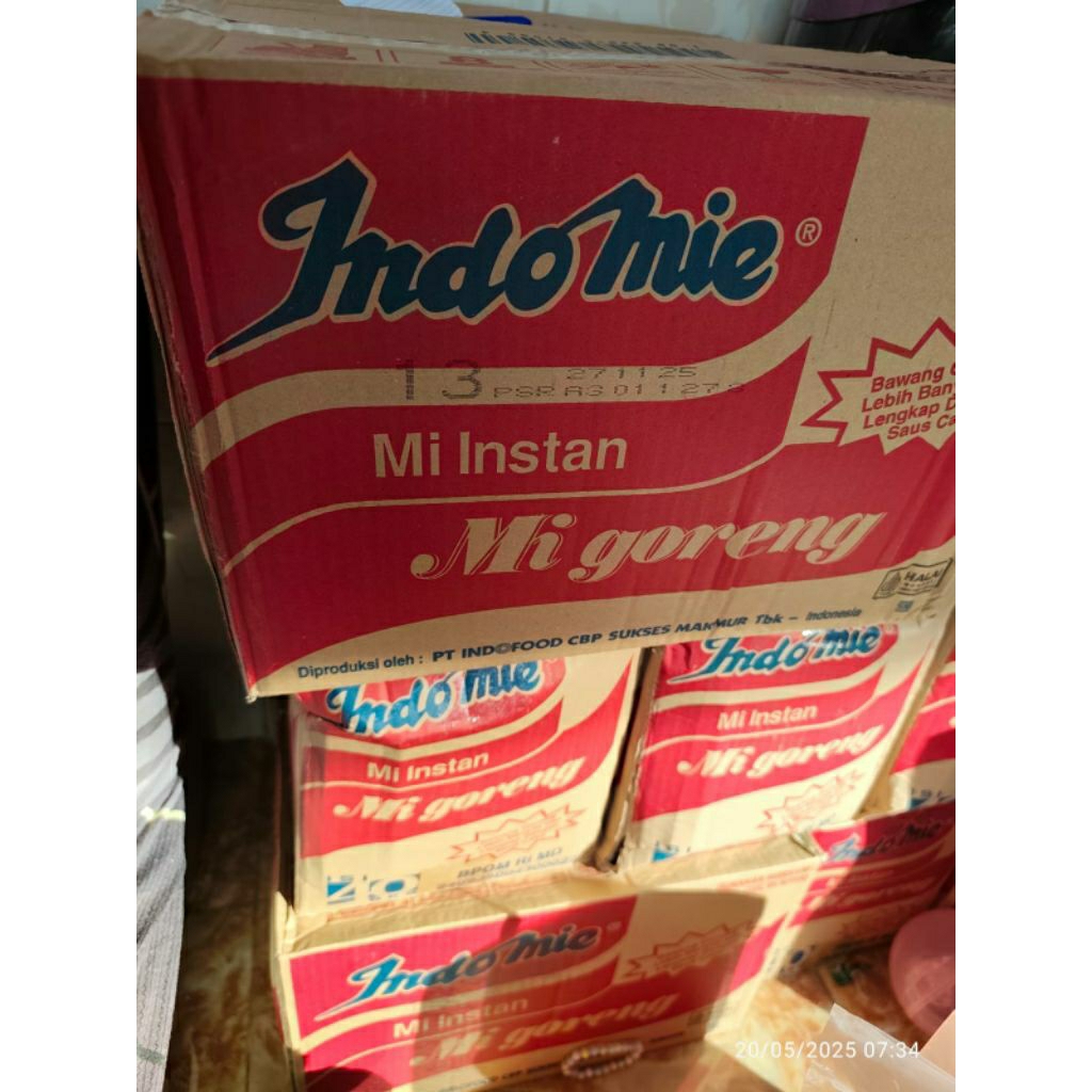 

Indomie Goreng 1dus isi 40