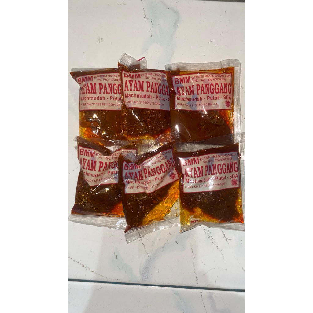 

Bumbu Masak Machmudah Ayam Panggang APG(BMM) bumbu instan