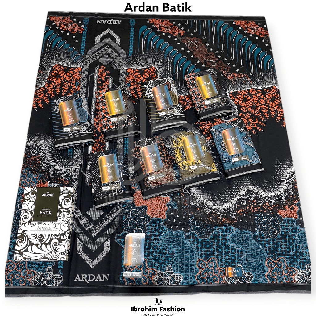 (COD) SARUNG BATIK MEREK ARDAN FAMILY BY KETJUBUNG PRIA MUSLIM DEWASA TERBARU