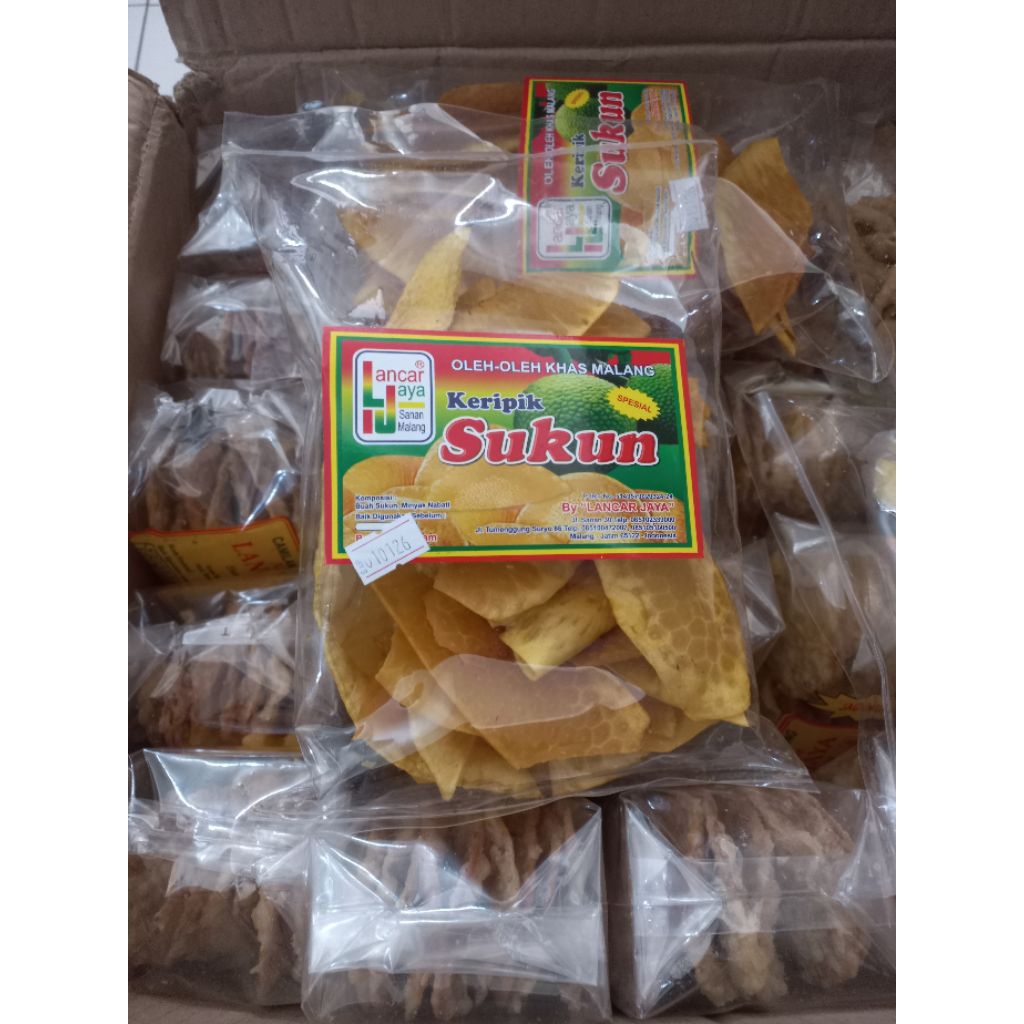

KERIPIK SUKUN SPESIAL 100 GR LANCAR JAYA OLEH OLEH KHAS MALANG
