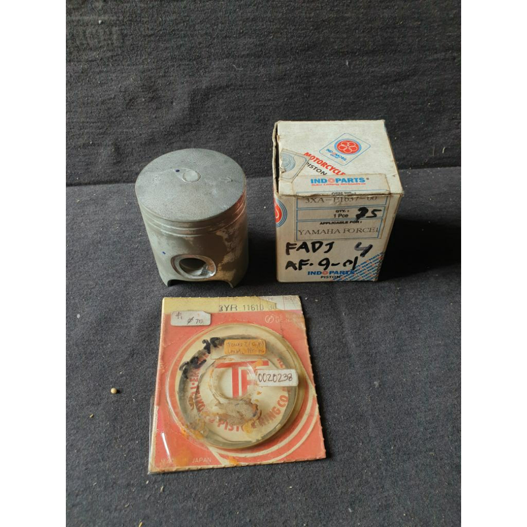 Piston Ring Seher Yamaha FIZ F1Z FIZR F1ZR  Os Oversize 75 Indopart TP