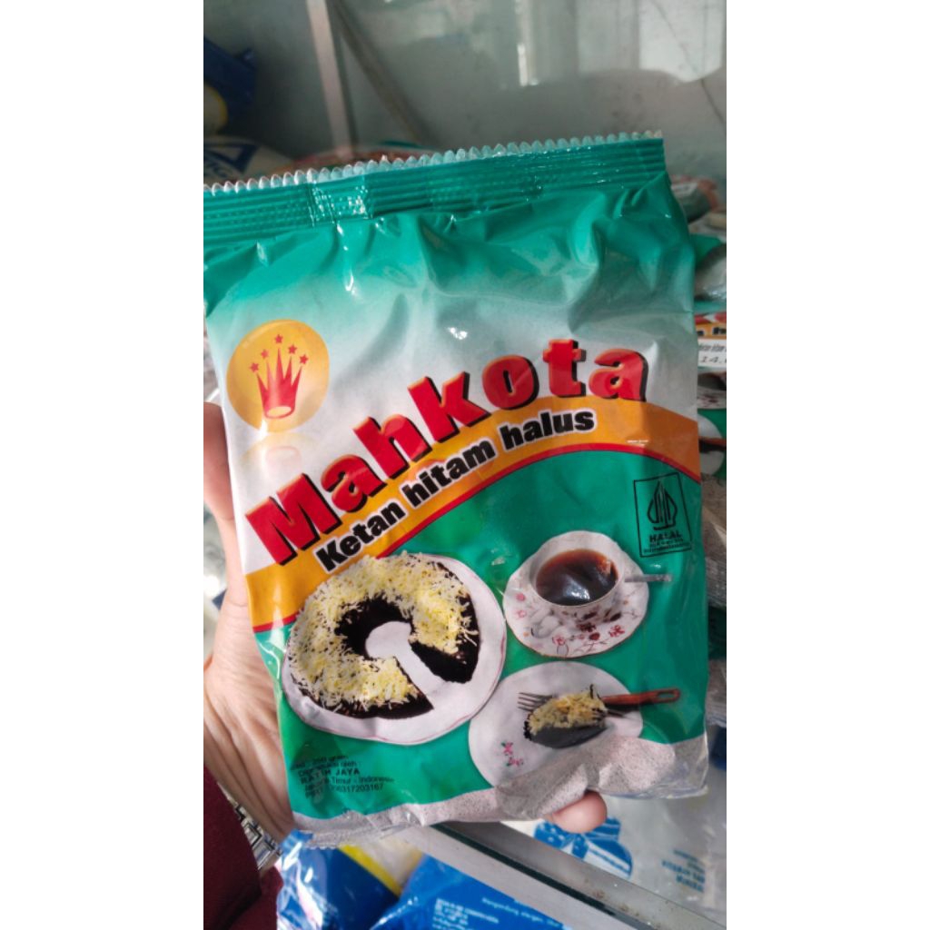 

Tepung ketan hitam Mahkota 250 gr