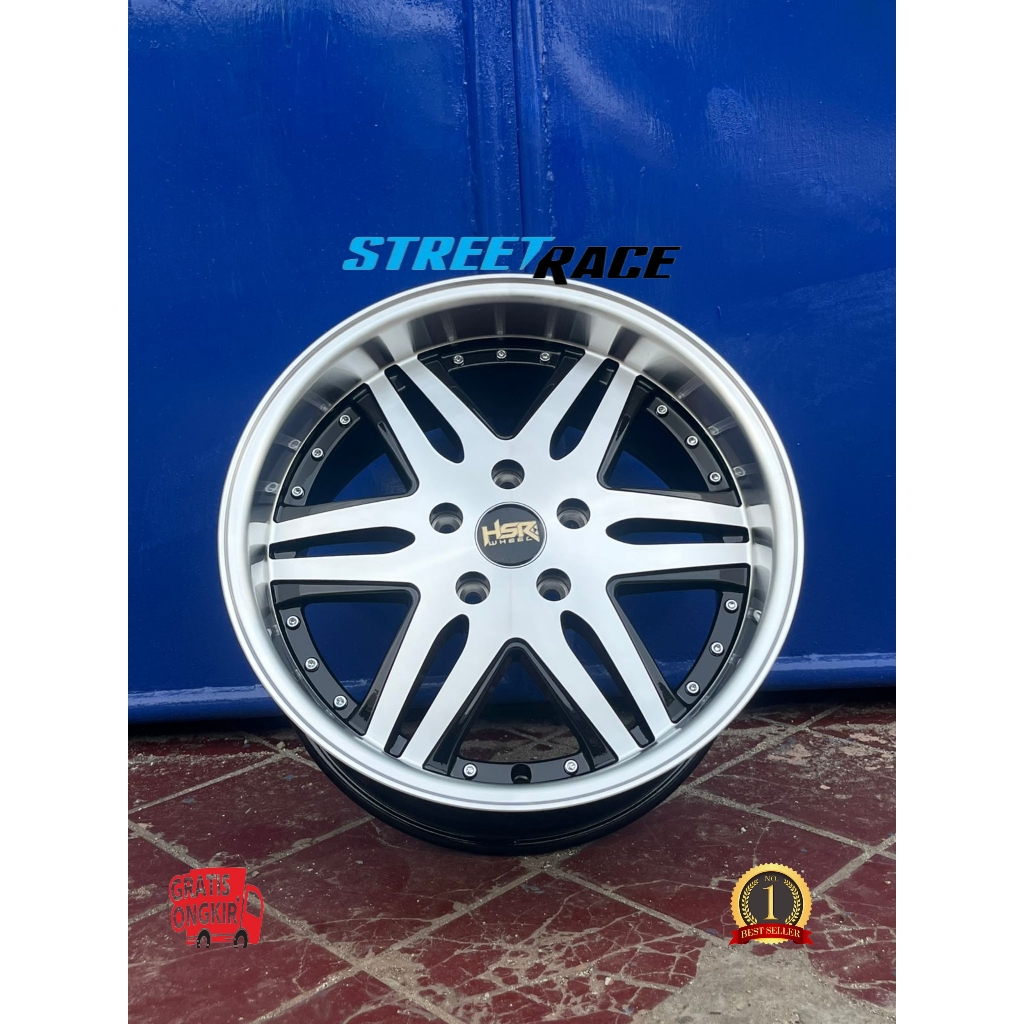 Pelek Celong HSR Okayama R17 Pcd 5x114,3 Civic Hrv Innova dll..
