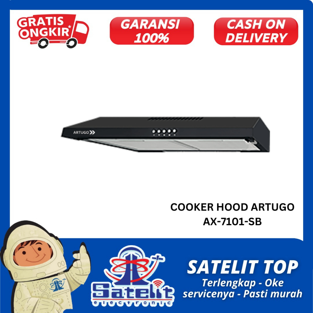 COOKER HOOD ARTUGO AX-7101-SB