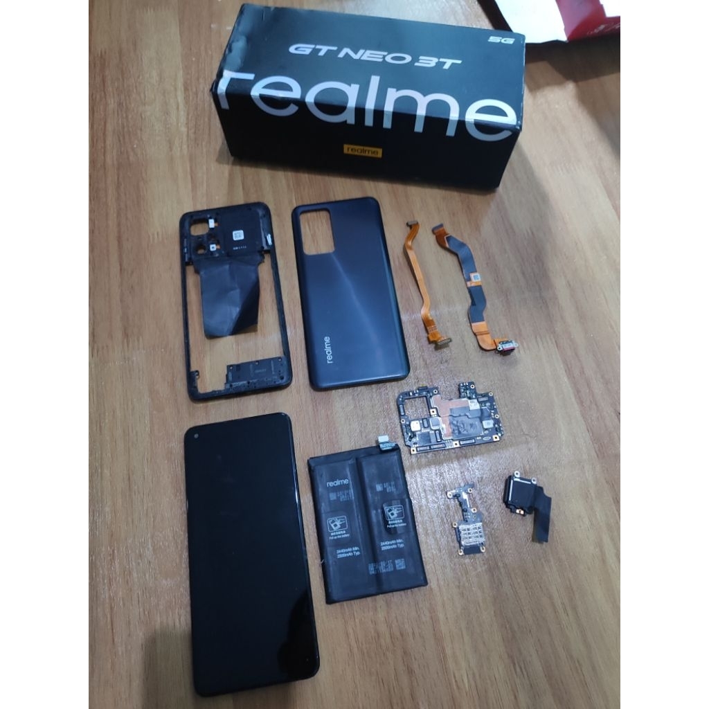 mesin dan lcd Realme GT Neo 3t ram 8/128gb mati segel