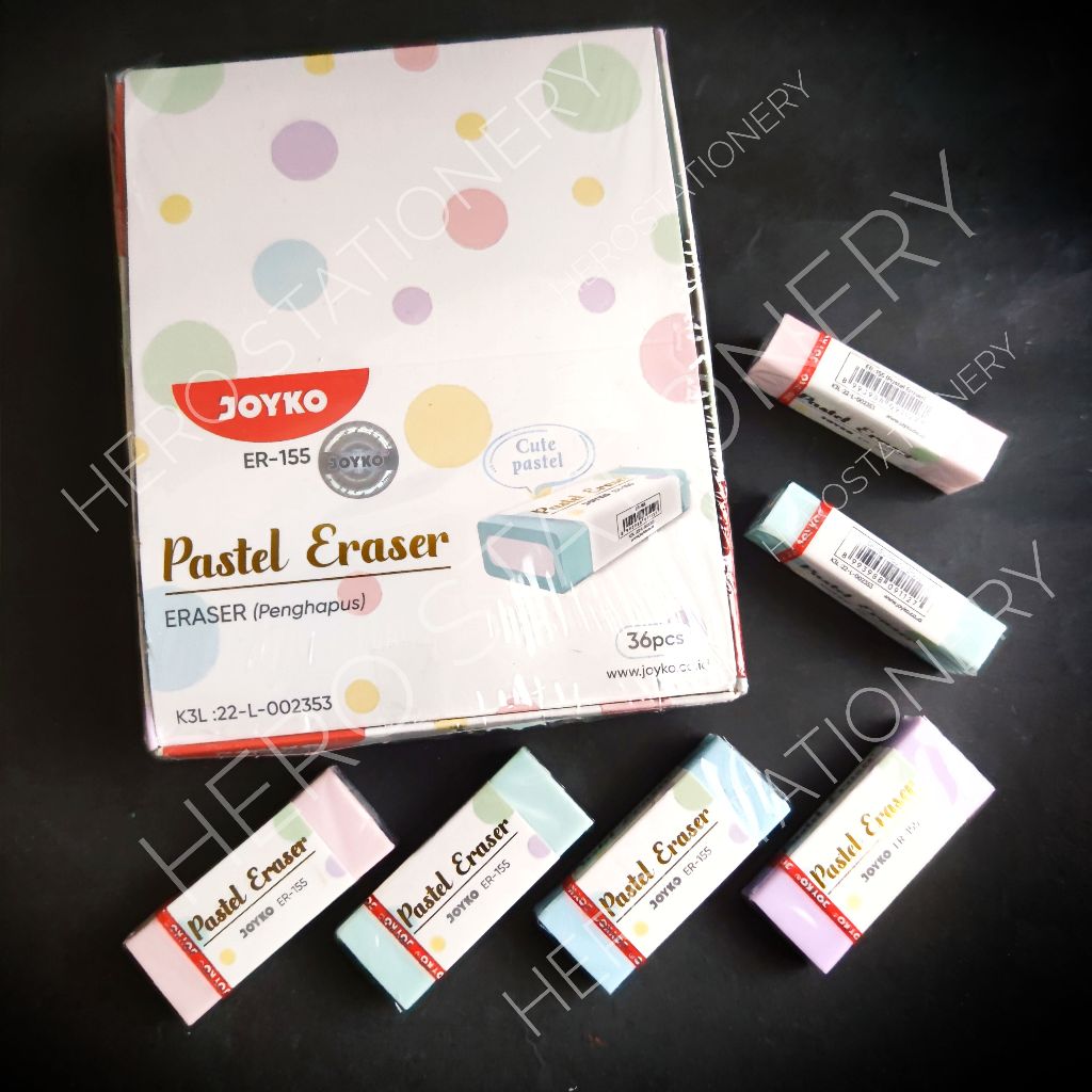 

Penghapus karet cute pastel eraser joyko ER-155