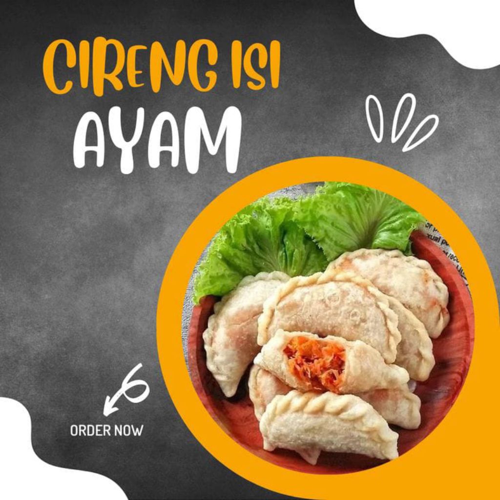 

CIRENG ISI AYAM PEDASS JLETOT ISI 8PCS