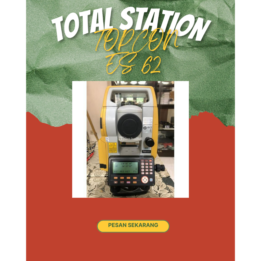 Total Station Topcon ES 62 Bekas - Topcon Es 62
