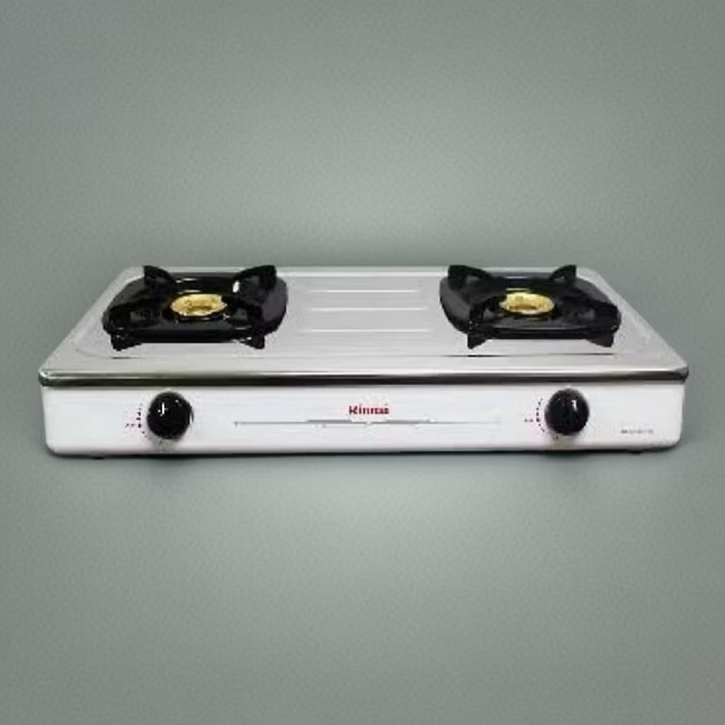 Kompor gas 2 tungku RINNAI RI 602EW putih