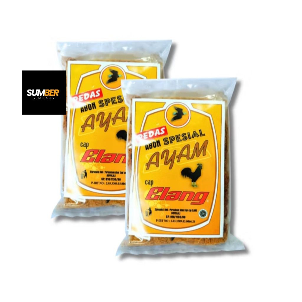 

abon ayam spesial cap elang 250 gram