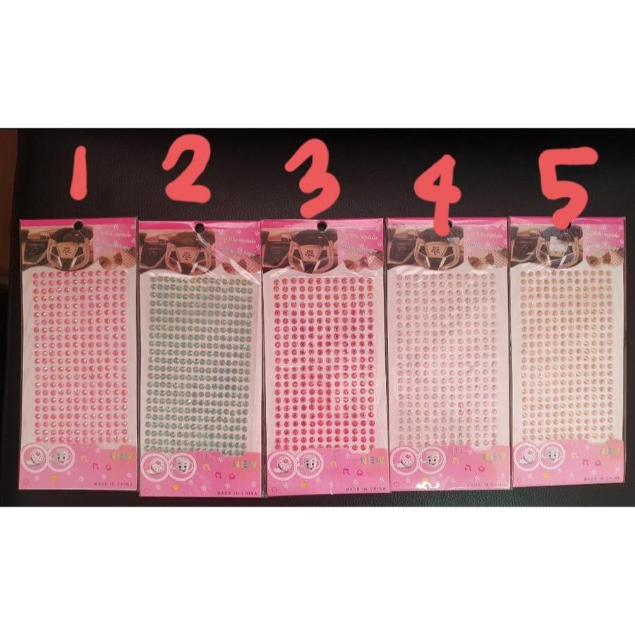 

Sticker Blink Butir Crystal Deco Kristal Fancy Dekorasi Handphone