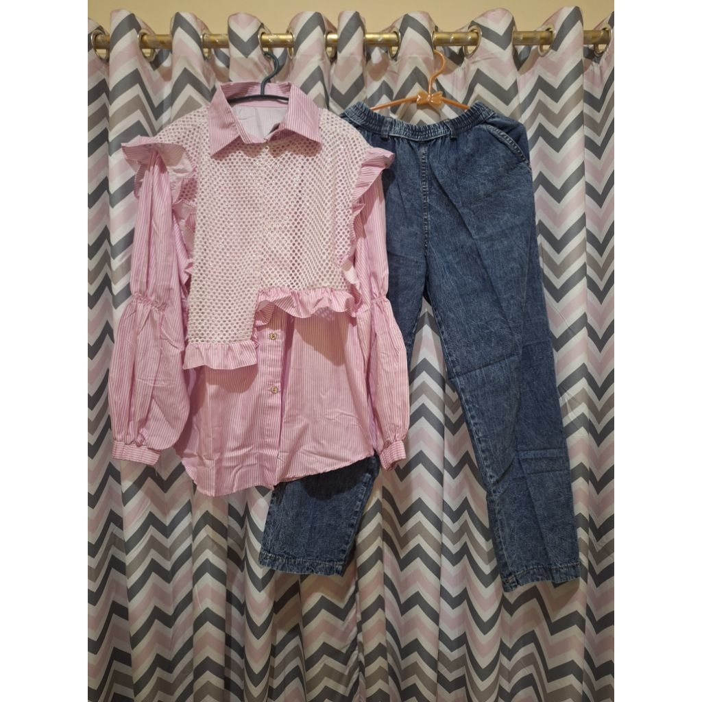 setelan celana setelan rok nooz