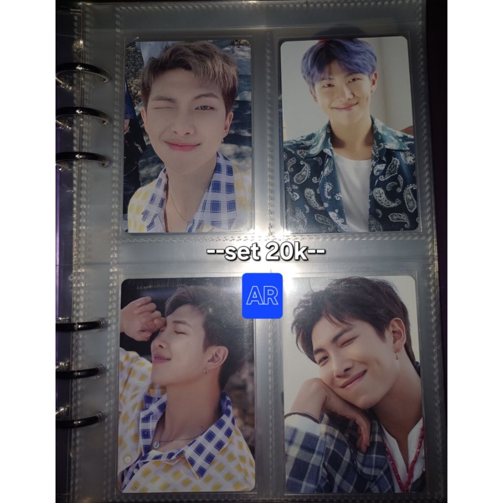 [BACA DESKRIPSI] PHOTOCARD OFFICIAL BTS RM SEOKJIN JHOPE JIMIN DICON 2018 SET