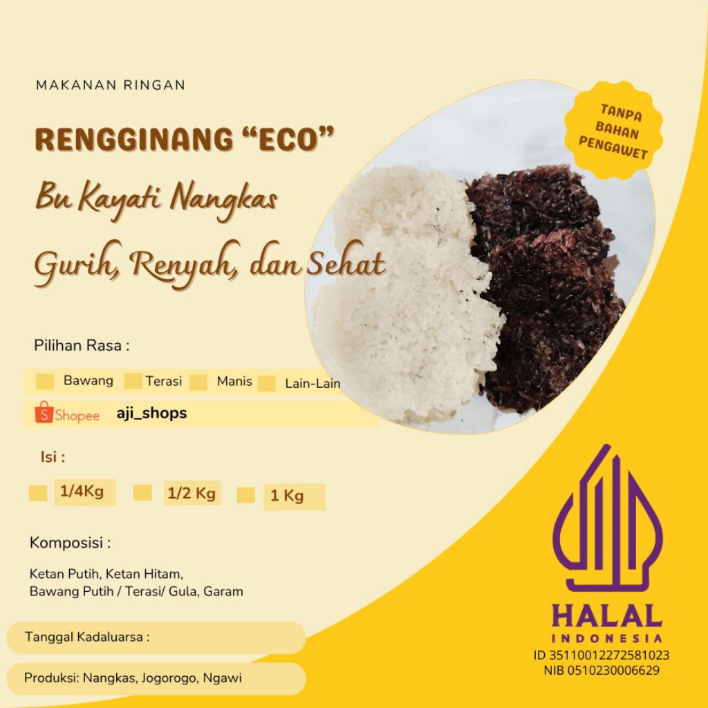 

Rengginang Eco