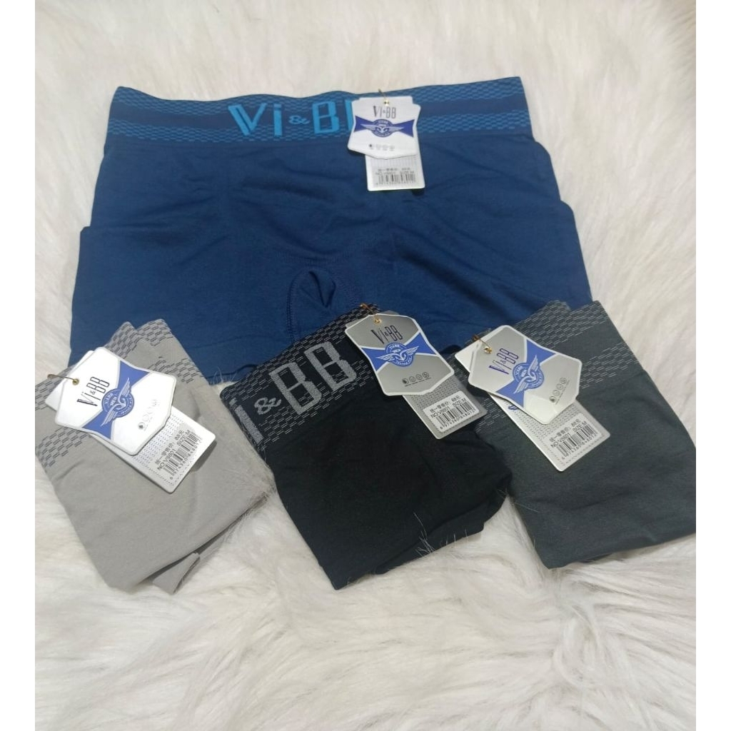 boxer original VI BB man hight clas isi 3 pcs boxker pria