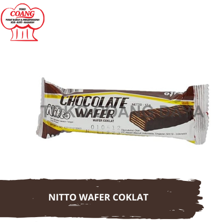 

Nitto wafer coklat 10 x 17 gr