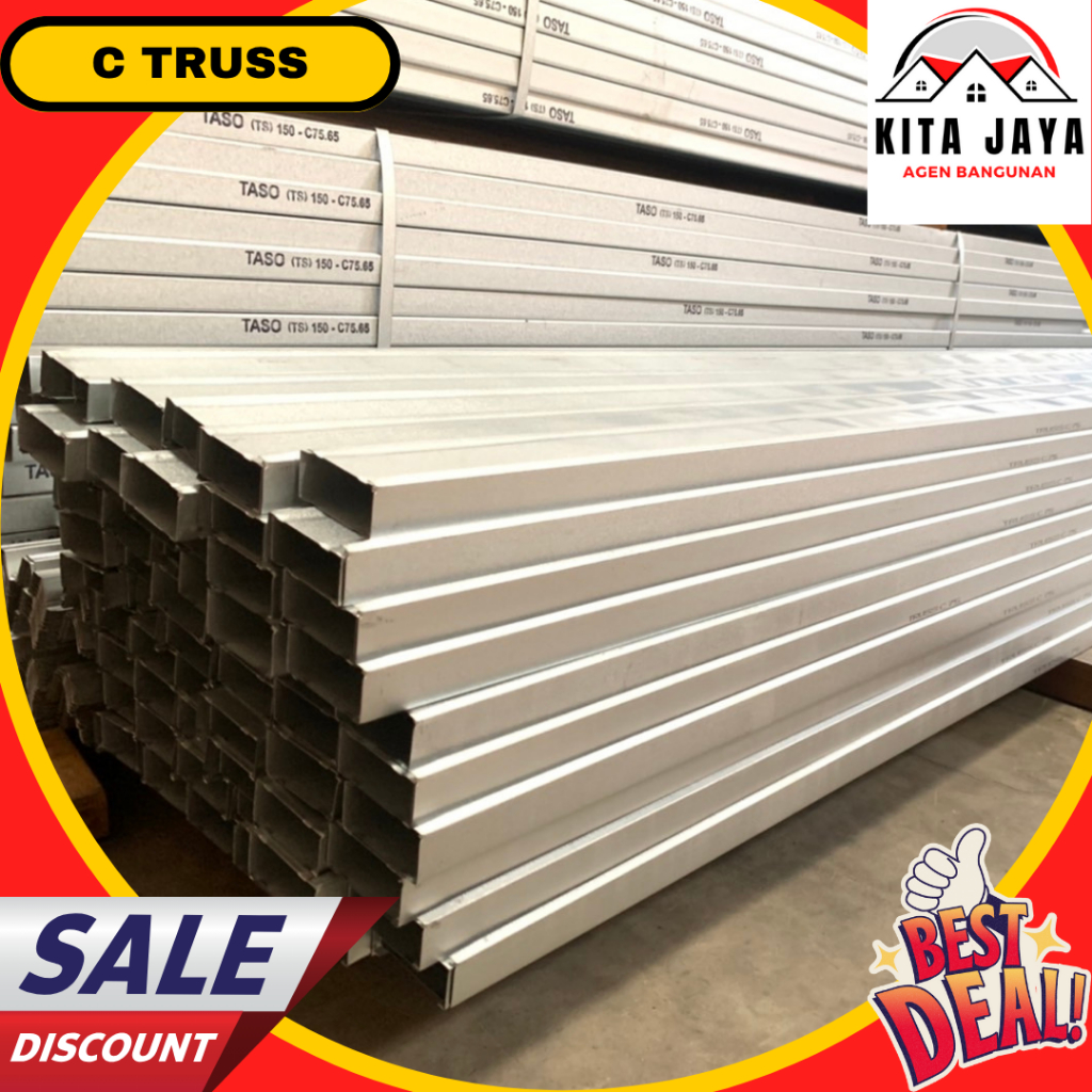 Rangka Baja / Baja Ringan / Canal C Truss TM