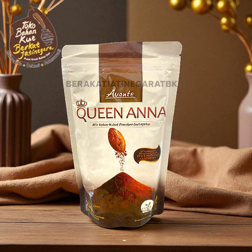 

QUEEN ANNA COKLAT BUBUK KEMASAN 250 GR / COKLAT BUBUK