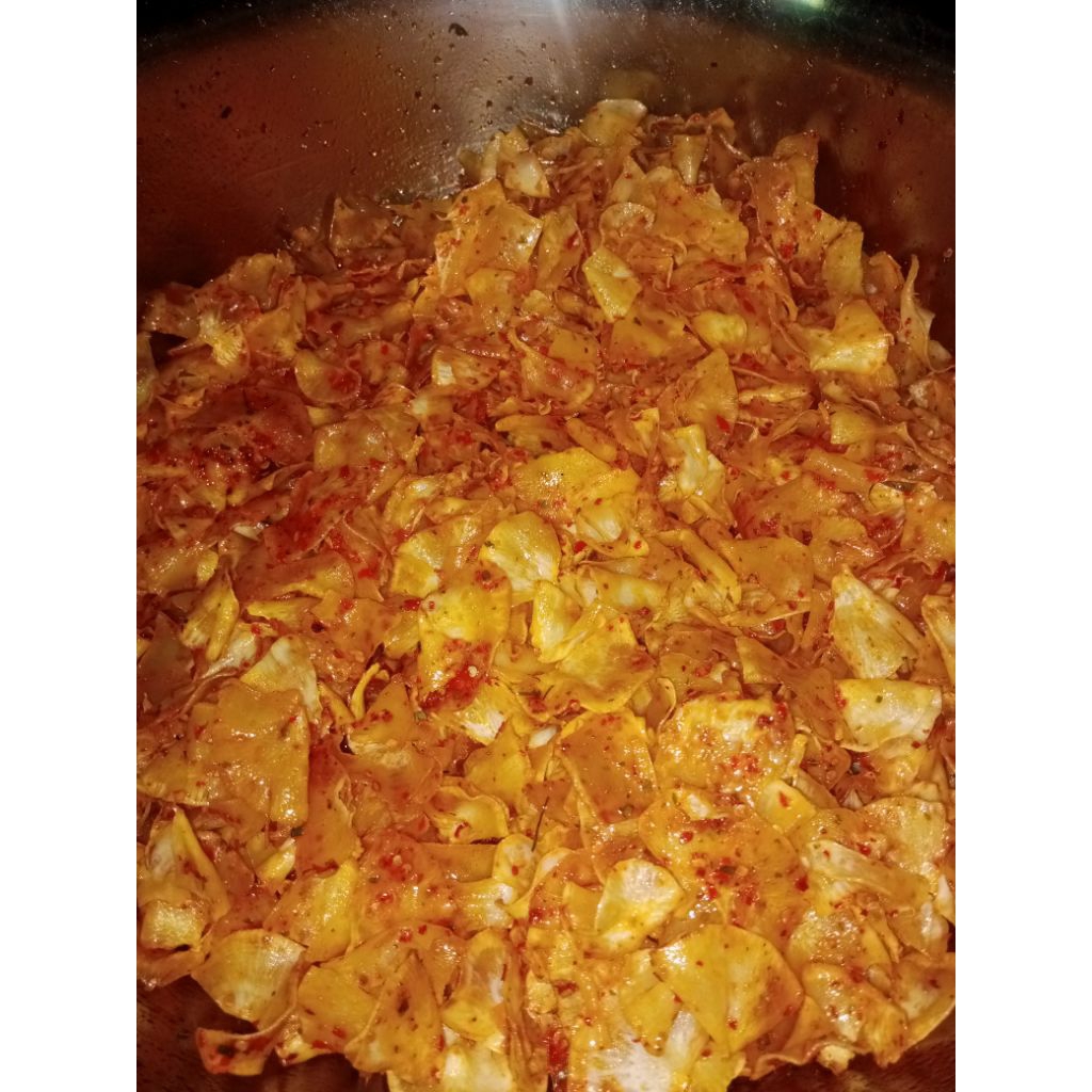 

Singkong balado bumbu basah 500g, manis pedas gurih bikin nagih