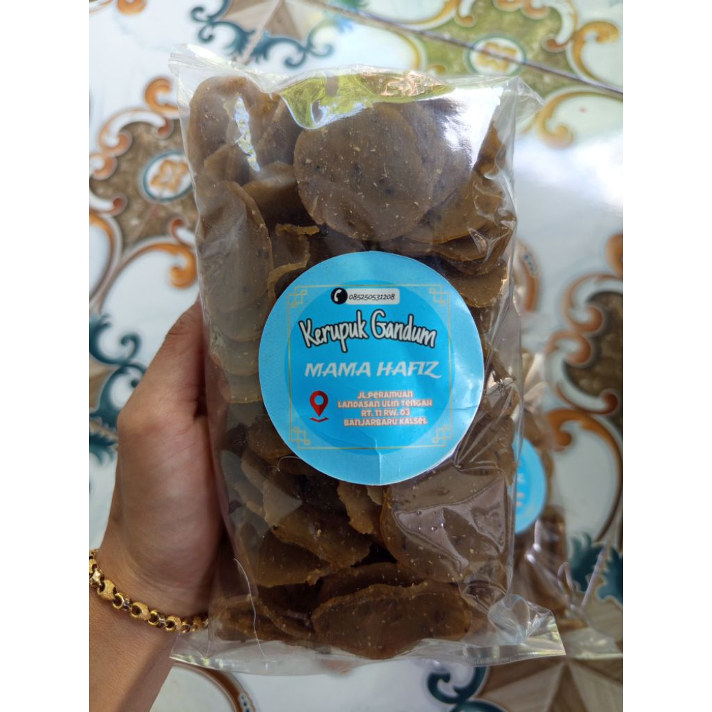 

Kerupuk gandum mama hafiz