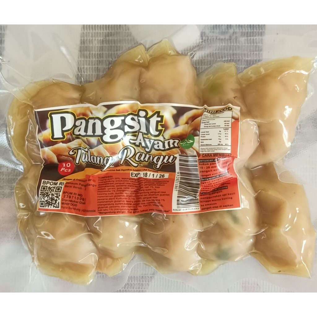 

Mini Food Dimsum varian pangsit tulang rangu