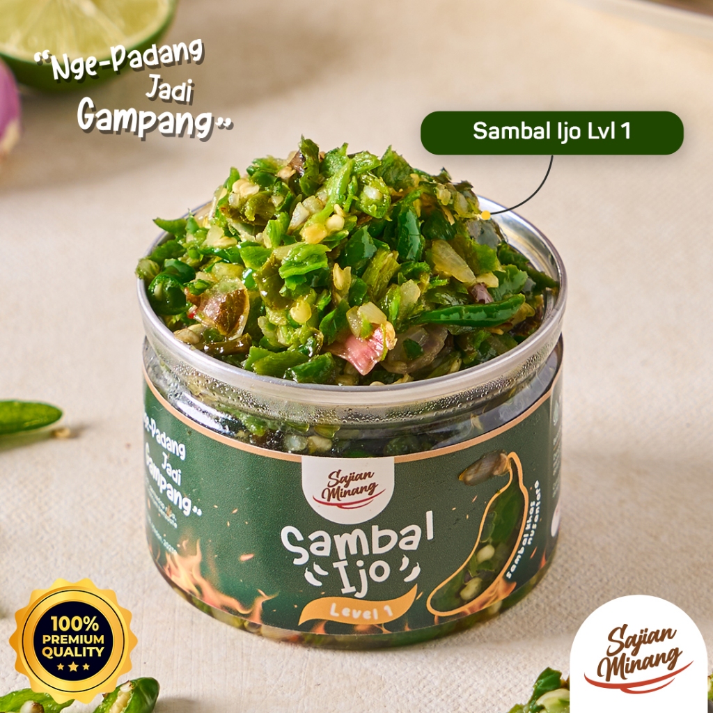 

Sambal Ijo Sajian Minang | Khas Minang