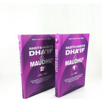 HADITS - HADITS DHAIF DAN MAUDHU JILID 1 DAN 2