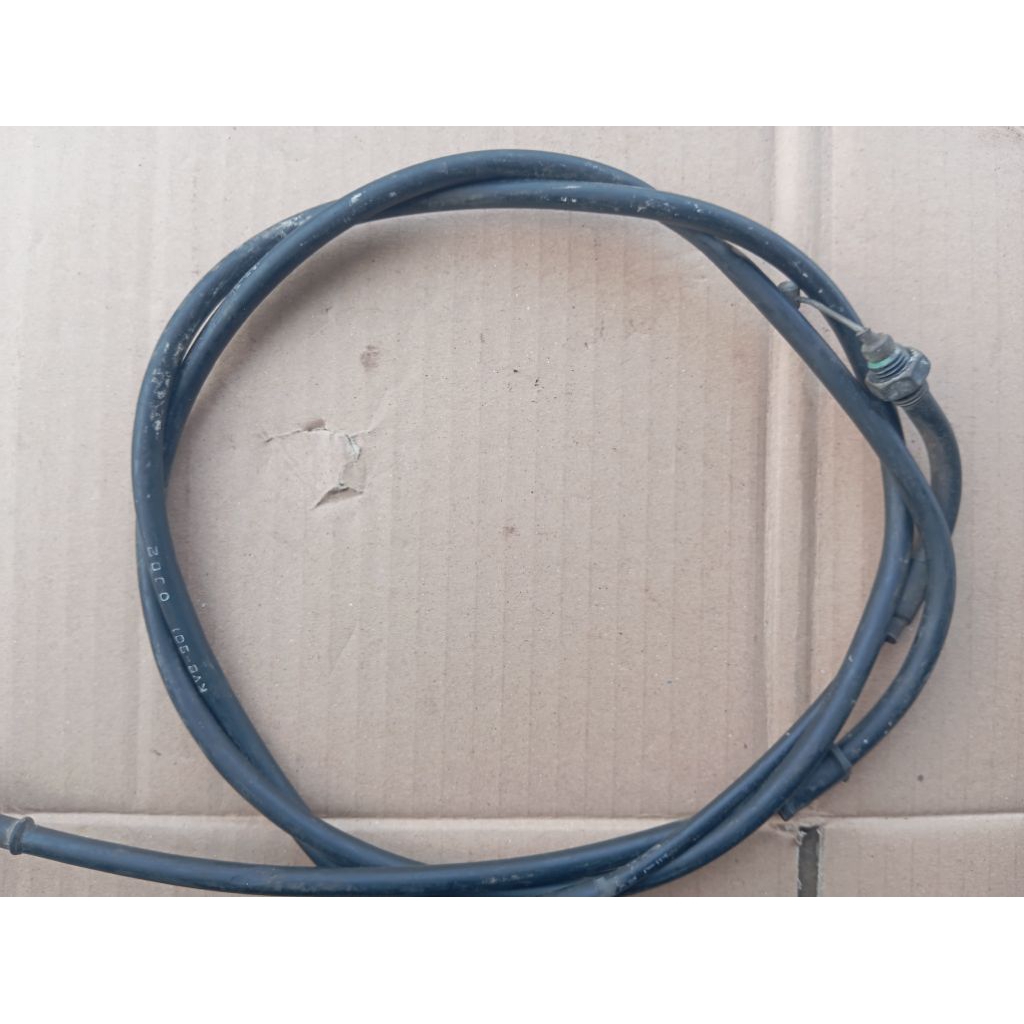 TALI KABEL GAS 1 MOTOR VARIO 110 KARBU ORISINIL CABUTAN SECOND