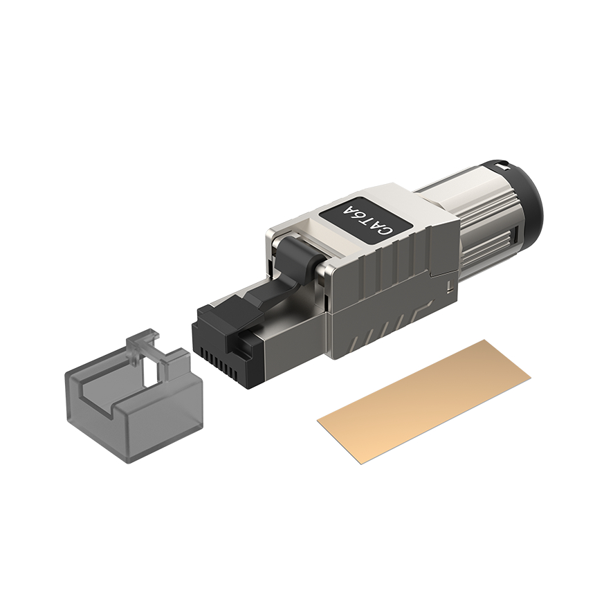 Jack RJ45 Cat6 Jantan RJ45C6A-MH Merk Roxtone//jek rj45 cat6