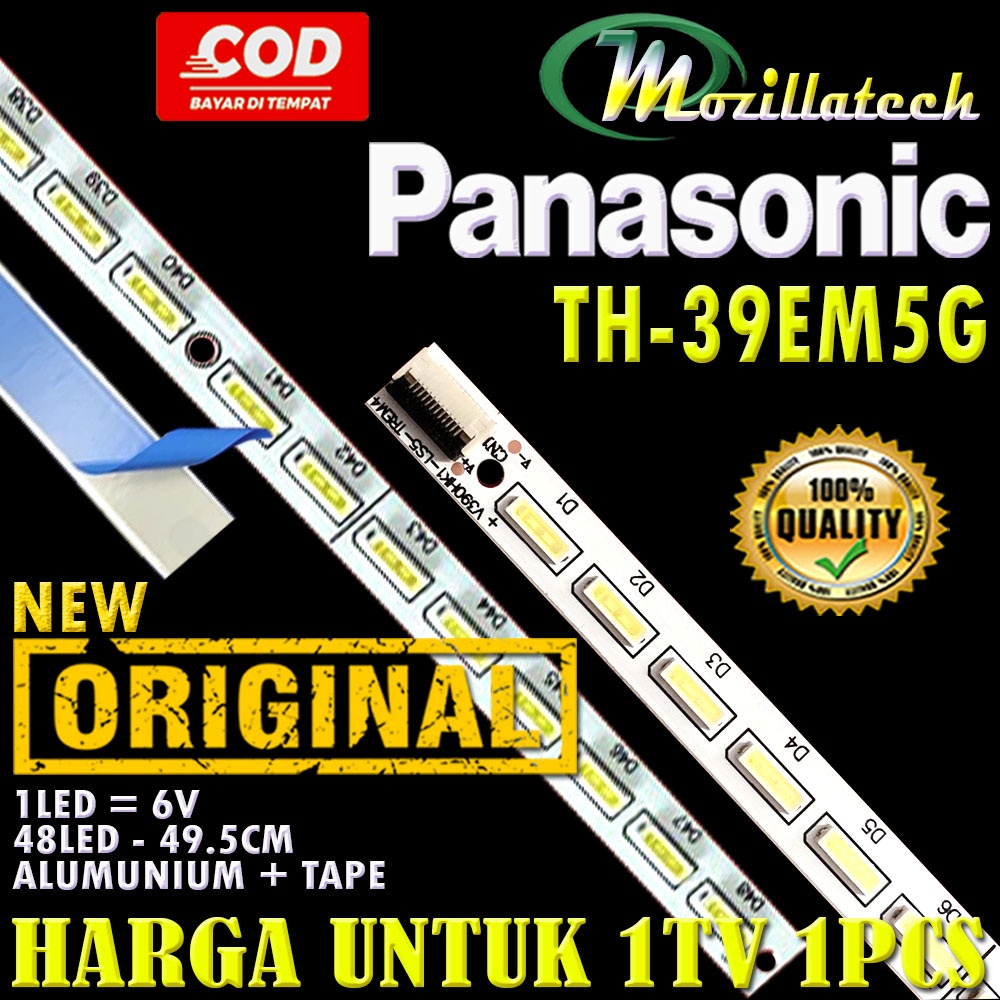 BACKLIGHT TV LED PANASONIC PANASONIK 39 TH-39EM5G TH39EM5G 39EM5G 39EM V390HK1-LS5-TREM4