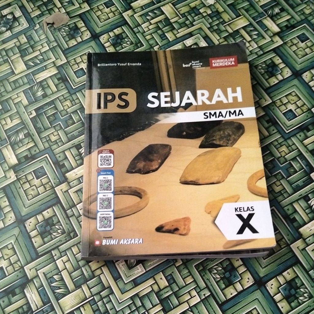 buku IPS sejarah kelas 1 SMA