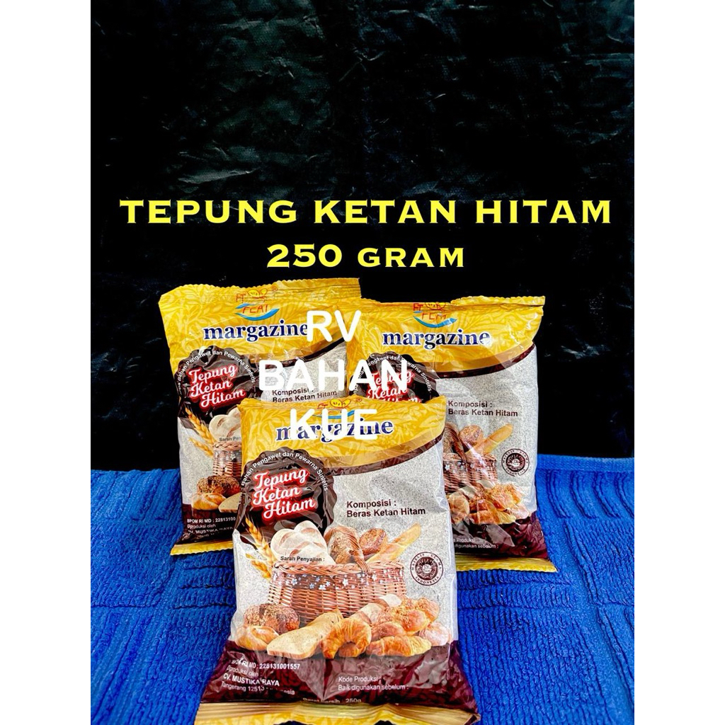 

Tepung ketan hitam 250gr