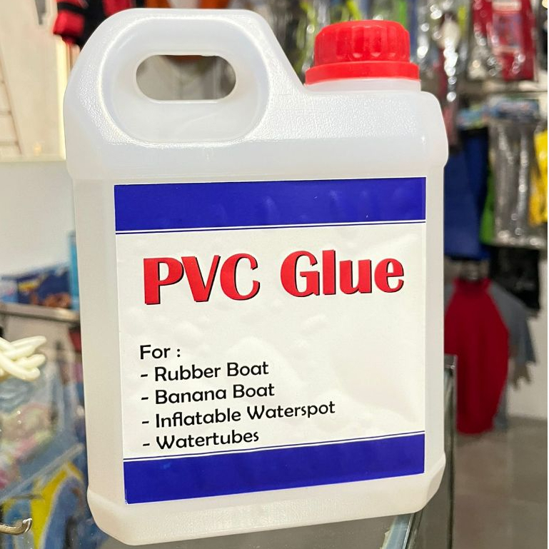 Lem Perahu Karet PVC Hypalon Ban Renang Banana Boat Rafting Boat Glue Kit Penambal Kebocoran