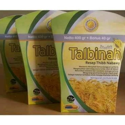 

TALBINAH Resep Thibb Nabawy 400gr 40gr Tepung Gandum Maag Kronis / Tepung Gandum Asli