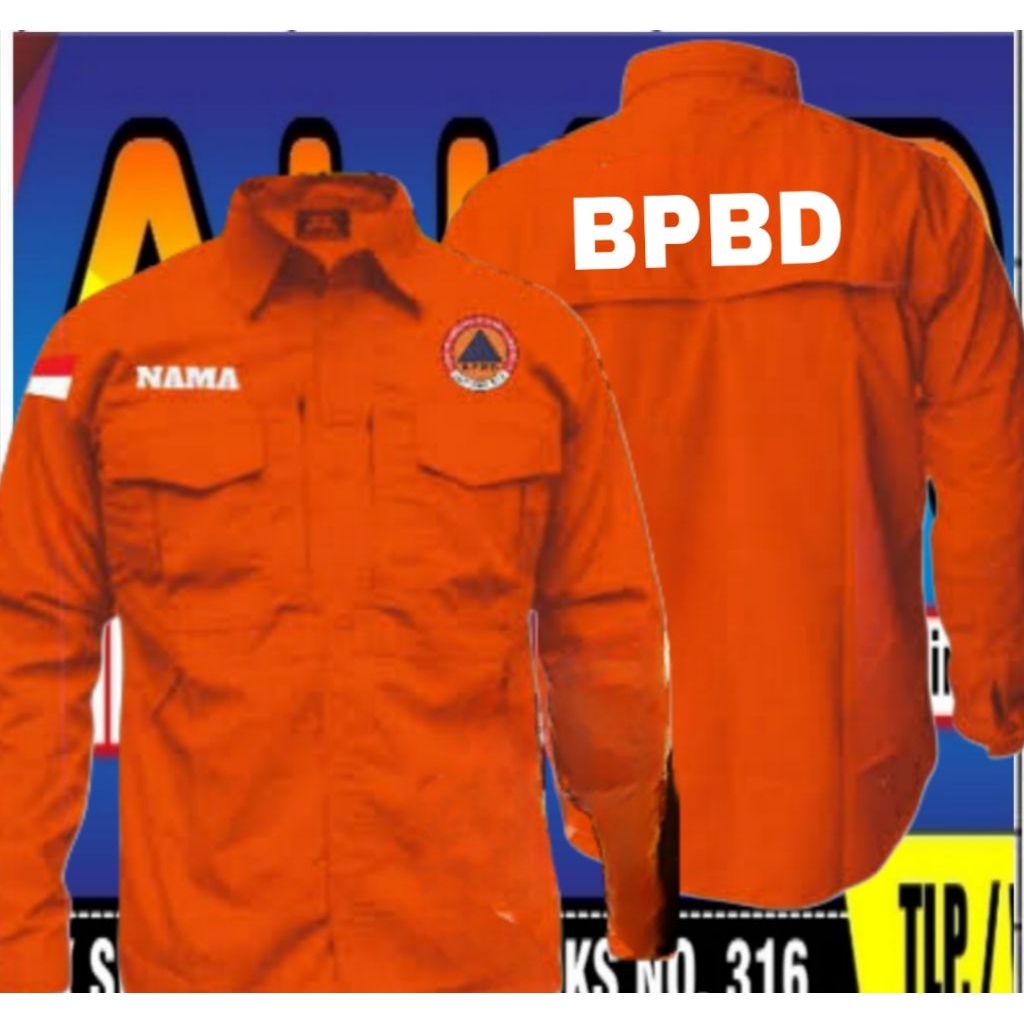 kemeja tactical BPBD baju tactical BPBD seragam tactical BPBD kemeja BPBD baju BPBD seragam BPBD kem