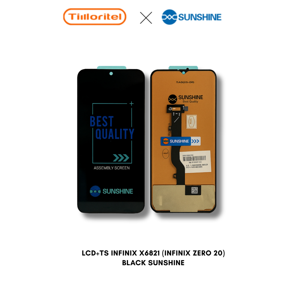 Lcd Infinix X6821 Black ( Zero 20)