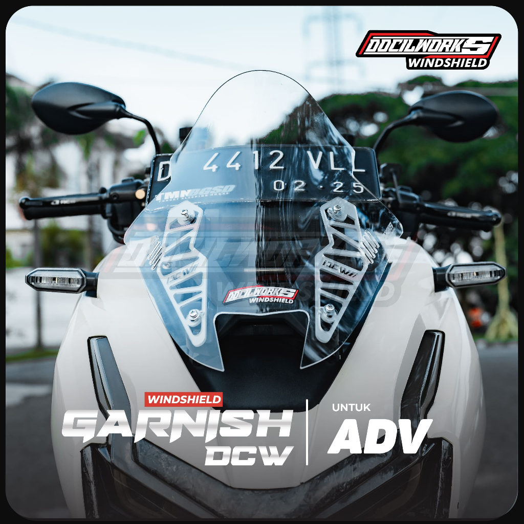 Garnish Bracket untuk windshield visor ADV 150 160 NEW ARRIVAL