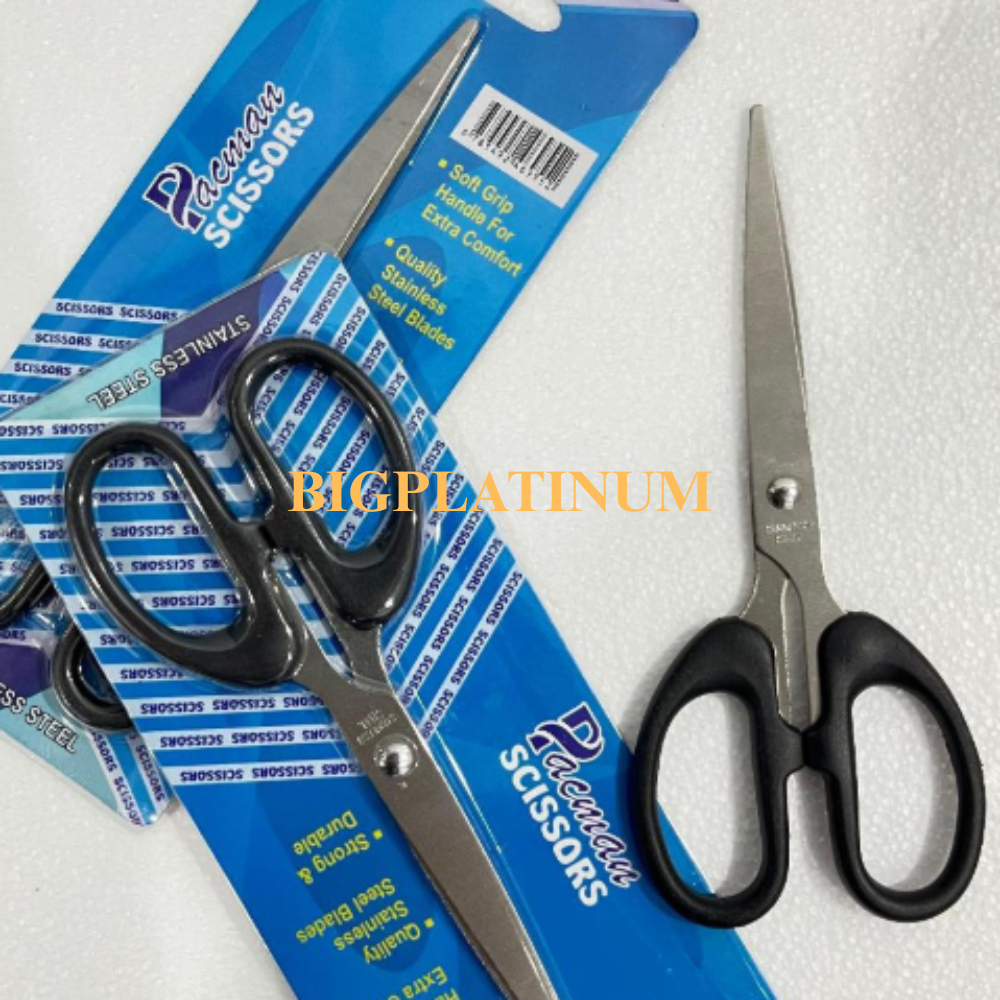 

PC-165 PACMAN GUNTING KERTAS Stainless Steel PRESS 15cm - Gunting Kertas Murah