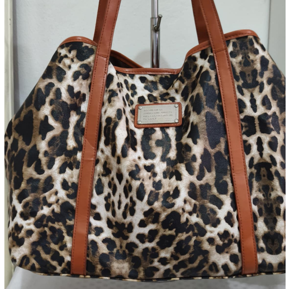 TAS TOTE FILA LEOPARD ORIGINAL PRELOVED