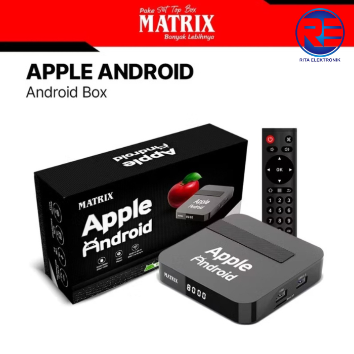 Matrix Apple Android Box Mengubah TV Biasa Menjadi TV Android