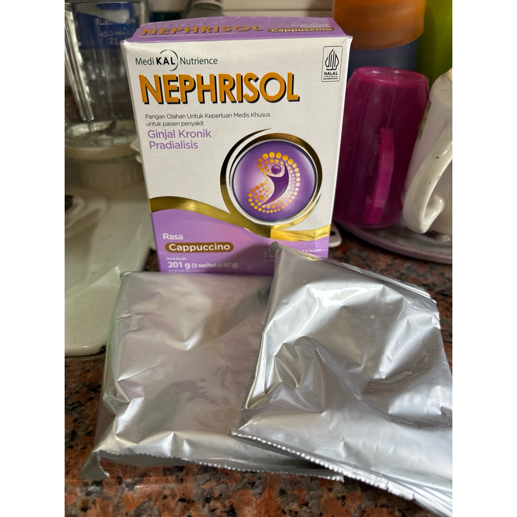 

Nephrisol Susu Gagal Ginjal Cappuccino Sachet