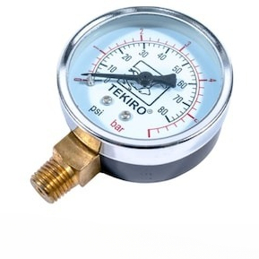 Tekiro Ukur Tekanan Ukuran 6 Bar/ Pressure Gauge 6 Bar