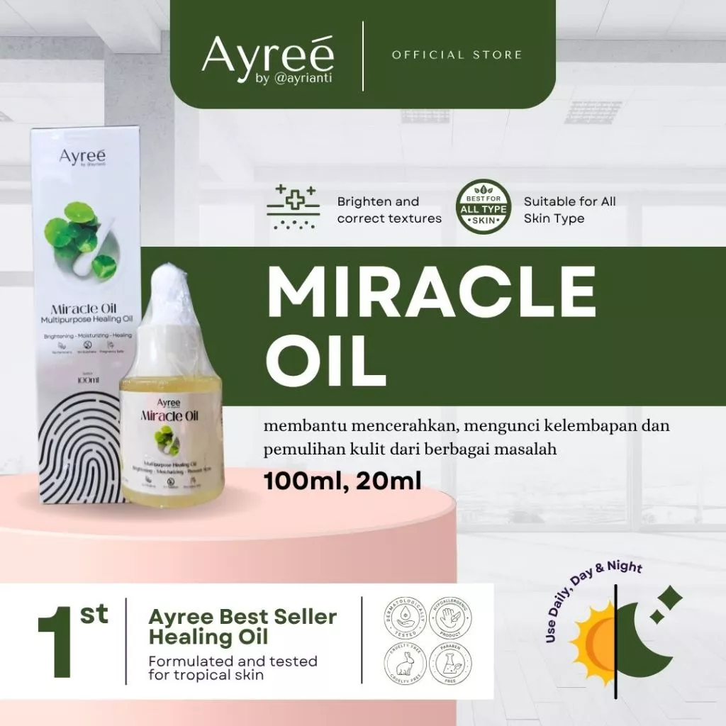 Ayree Miracle Oil - Multipurpose Healing Oil by Ayrianti