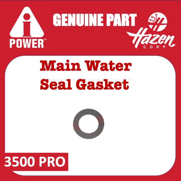 SparePart MAIN WATER SEAL GASKET Jet Cleaner High Pressure Washer AiPower APW-3500PRO by HAZENpower